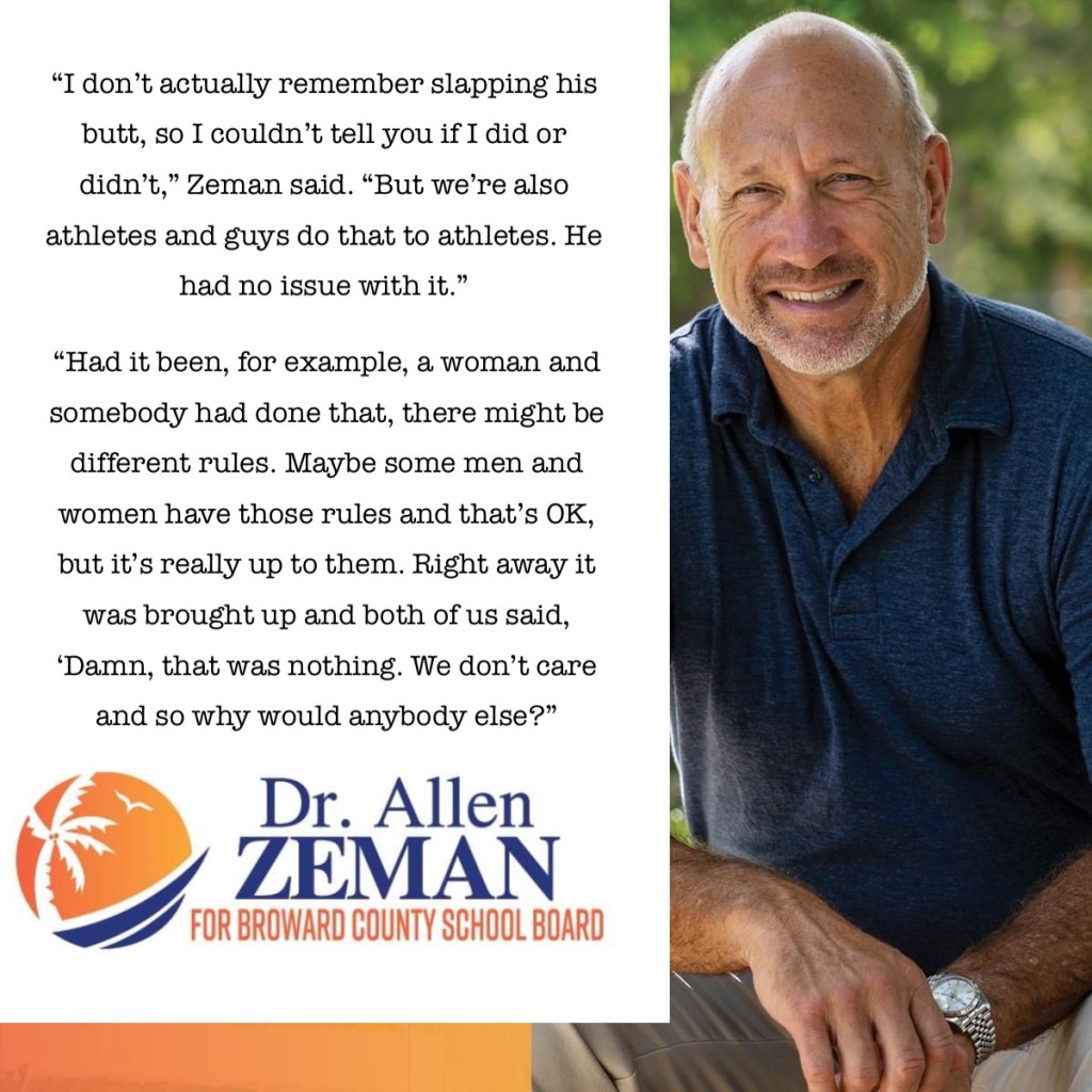 Lawyered Up? Attorneys For Allen Zeman Want Broward School Board To Drop  Investigation Plans - REDBROWARD